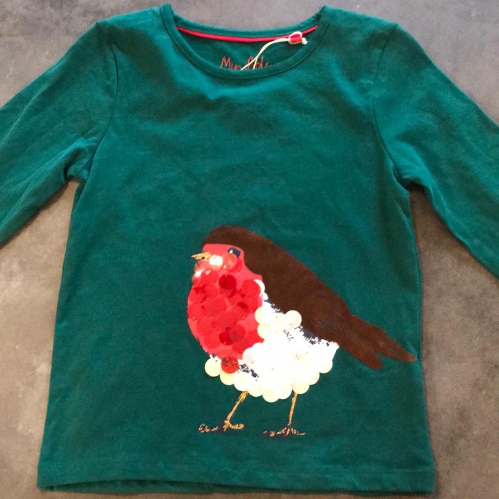 Mini Boden robin top